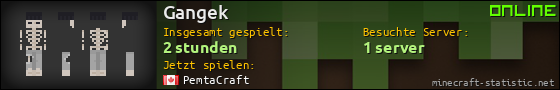 Benutzerleisten 560x90 für Gangek