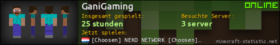 Benutzerleisten 560x90 für GaniGaming