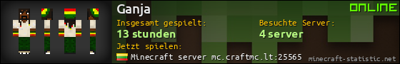Benutzerleisten 560x90 für Ganja