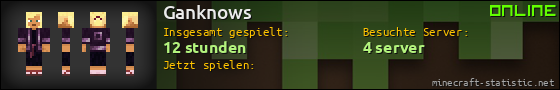 Benutzerleisten 560x90 für Ganknows