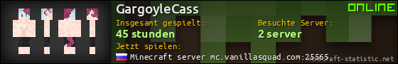 Benutzerleisten 560x90 für GargoyleCass