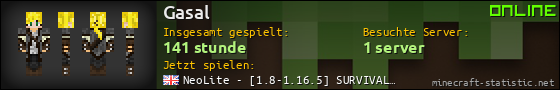 Benutzerleisten 560x90 für Gasal