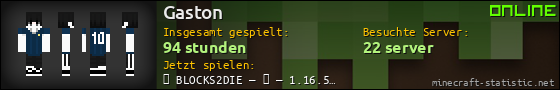 Benutzerleisten 560x90 für Gaston