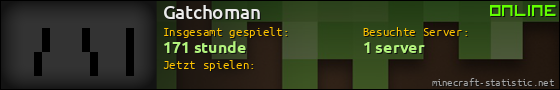 Benutzerleisten 560x90 für Gatchoman