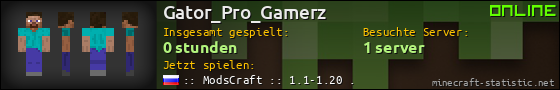 Benutzerleisten 560x90 für Gator_Pro_Gamerz