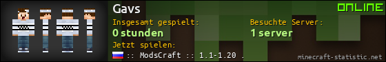 Benutzerleisten 560x90 für Gavs