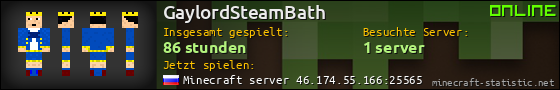 Benutzerleisten 560x90 für GaylordSteamBath