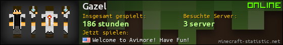 Benutzerleisten 560x90 für Gazel