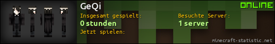 Benutzerleisten 560x90 für GeQi