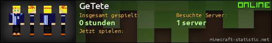 Benutzerleisten 560x90 für GeTete
