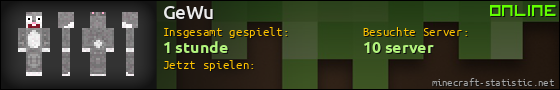 Benutzerleisten 560x90 für GeWu