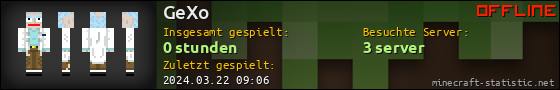 Benutzerleisten 560x90 für GeXo