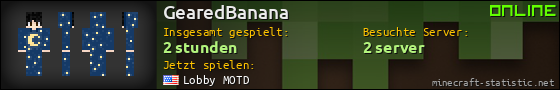 Benutzerleisten 560x90 für GearedBanana