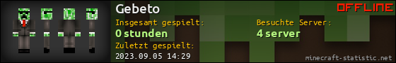 Benutzerleisten 560x90 für Gebeto