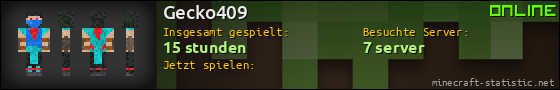 Benutzerleisten 560x90 für Gecko409