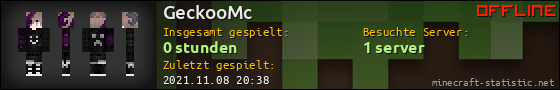 Benutzerleisten 560x90 für GeckooMc