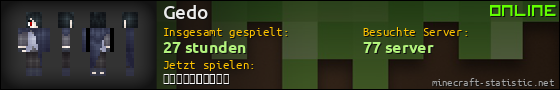 Benutzerleisten 560x90 für Gedo