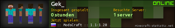 Benutzerleisten 560x90 für Gek_