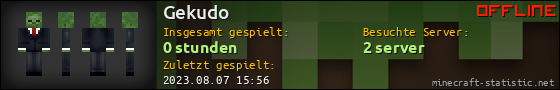 Benutzerleisten 560x90 für Gekudo