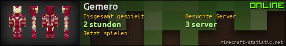 Benutzerleisten 560x90 für Gemero