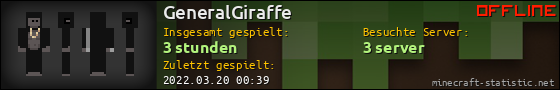 Benutzerleisten 560x90 für GeneralGiraffe