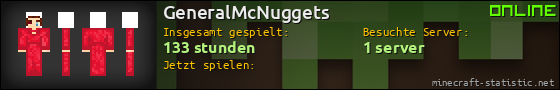 Benutzerleisten 560x90 für GeneralMcNuggets