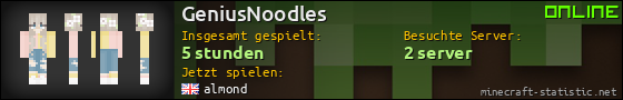 Benutzerleisten 560x90 für GeniusNoodles