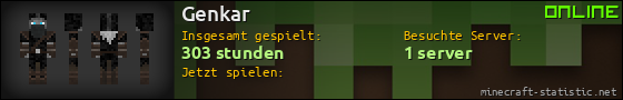 Benutzerleisten 560x90 für Genkar