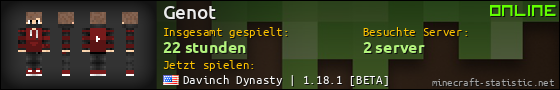 Benutzerleisten 560x90 für Genot