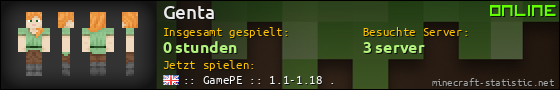 Benutzerleisten 560x90 für Genta
