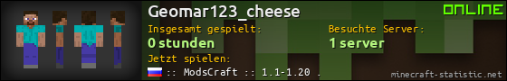 Benutzerleisten 560x90 für Geomar123_cheese