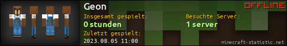 Benutzerleisten 560x90 für Geon
