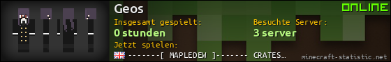 Benutzerleisten 560x90 für Geos