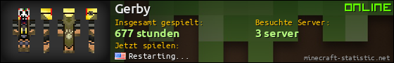 Benutzerleisten 560x90 für Gerby
