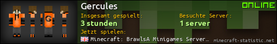 Benutzerleisten 560x90 für Gercules