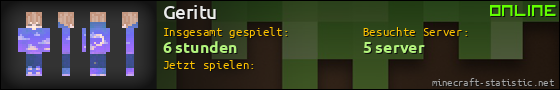 Benutzerleisten 560x90 für Geritu
