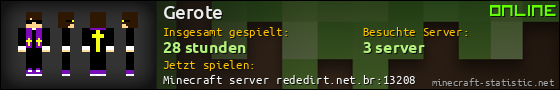 Benutzerleisten 560x90 für Gerote