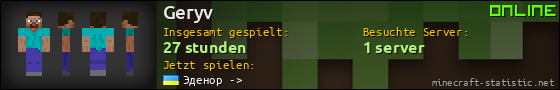 Benutzerleisten 560x90 für Geryv