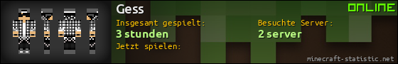 Benutzerleisten 560x90 für Gess