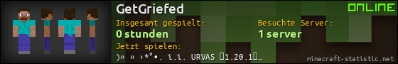 Benutzerleisten 560x90 für GetGriefed