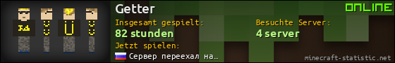 Benutzerleisten 560x90 für Getter