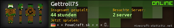 Benutzerleisten 560x90 für Gettroll75