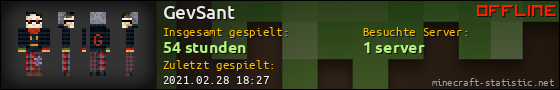 Benutzerleisten 560x90 für GevSant