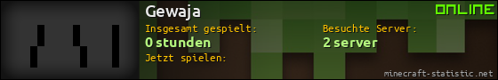 Benutzerleisten 560x90 für Gewaja