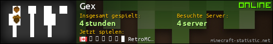 Benutzerleisten 560x90 für Gex