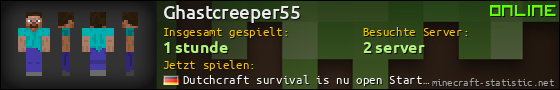 Benutzerleisten 560x90 für Ghastcreeper55