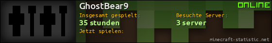 Benutzerleisten 560x90 für GhostBear9