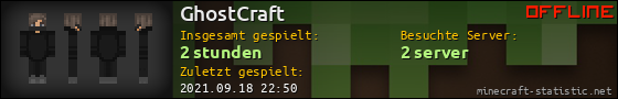 Benutzerleisten 560x90 für GhostCraft