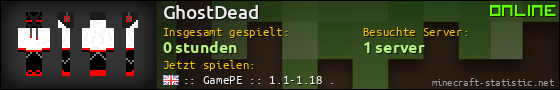 Benutzerleisten 560x90 für GhostDead