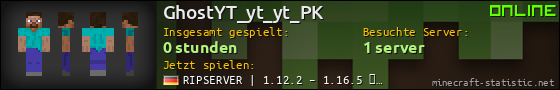 Benutzerleisten 560x90 für GhostYT_yt_yt_PK